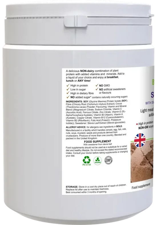 Shake Me Up (Chocolate)- Vegan Protein Meal Shake - Fashionfitz