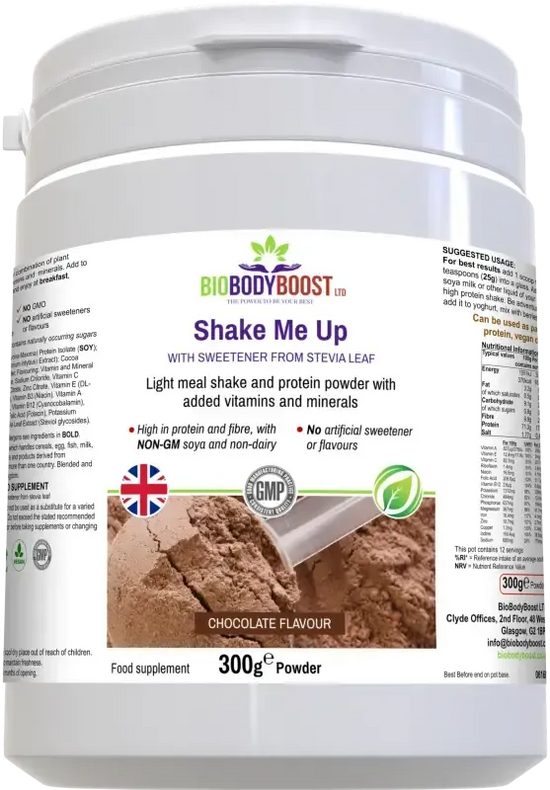 Shake Me Up (Chocolate)- Vegan Protein Meal Shake - Fashionfitz