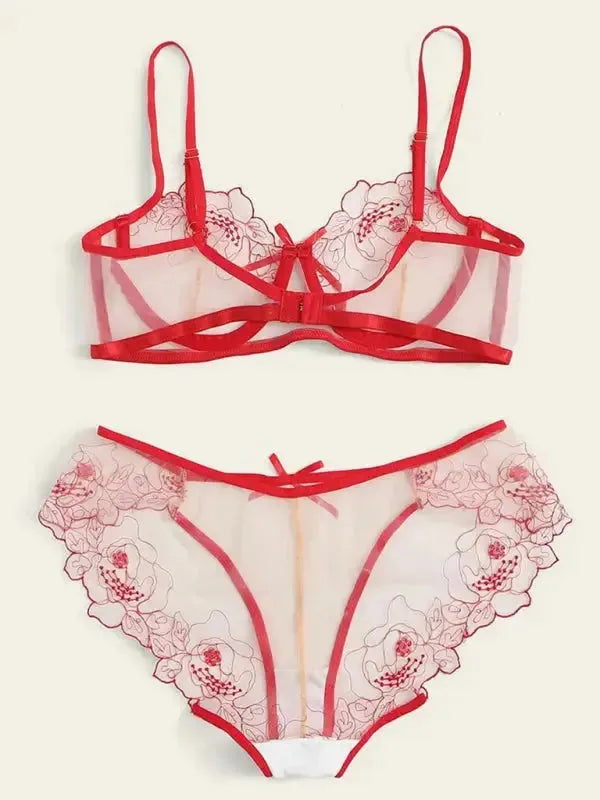 Shine For Me Mesh 2 Piece Set - Fashionfitz