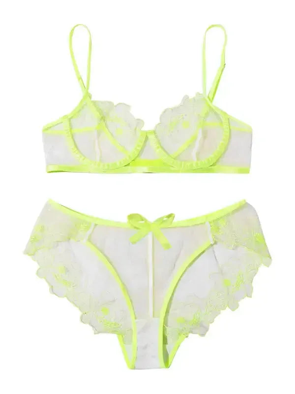 Shine For Me Mesh 2 Piece Set - Fashionfitz