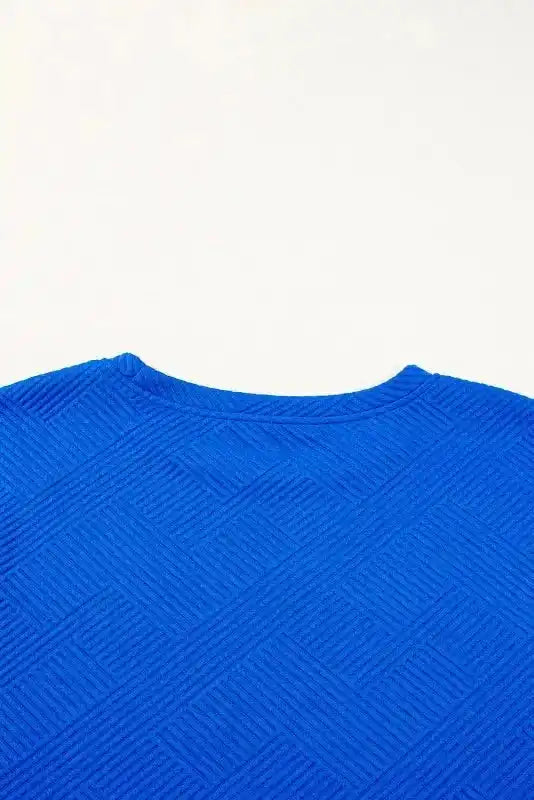 Shorts 2pcs Outfit - Dark Blue Plus Size - Fashionfitz