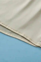 Silky Ruffle Sleeve Blouse- Leopard Print - Fashionfitz