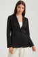 Single button lapel blazer - blazers