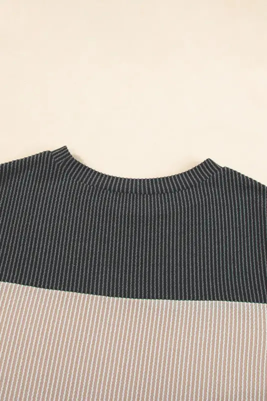 Skobeloff rib textured t shirt