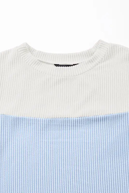 Skobeloff rib textured t shirt