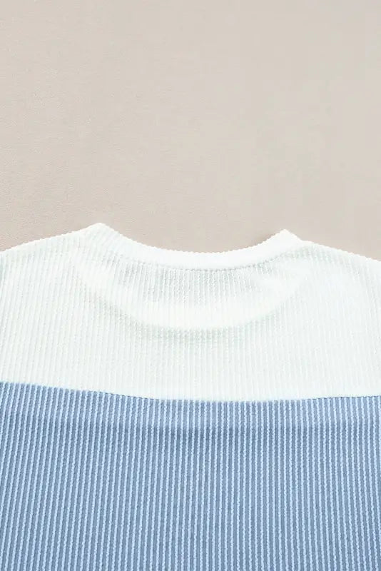 Skobeloff rib textured t shirt