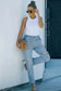 Distressed Denim Joggers - Fashionfitz