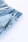 Distressed Denim Joggers - Fashionfitz