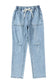 Distressed Denim Joggers - Fashionfitz