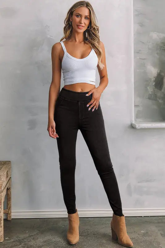 Sleekfit midnight jeggings