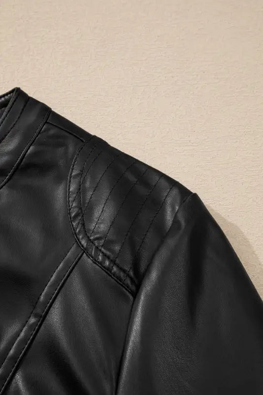 Sleekstreet faux leather jacket | women’s jackets | fashionfitz