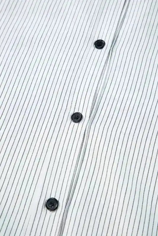 SleekStripes Urban Tunic Shirt - Fashionfitz