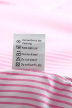 Smocked Cuff Striped Boyfriend Shirt - Fashionfitz