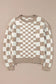 Smoky plaid soft knit jumper | fashionfitz women’s knitwear