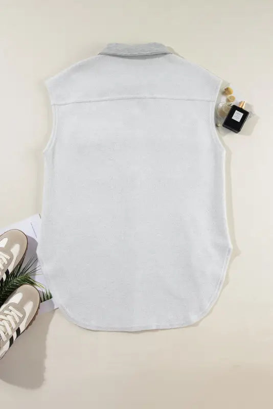 Snazzy snap fleece vest | women’s vests | fashionfitz