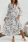 Order online: snow leopard elegance maxi dress