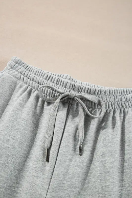 Snuffit fleece lined joggers light grey