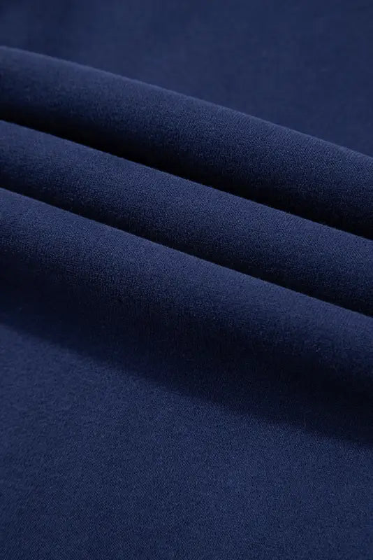 Snugfit fleece-lined joggers - navy blue