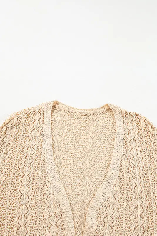 Soft knit open cardigan - cardigans