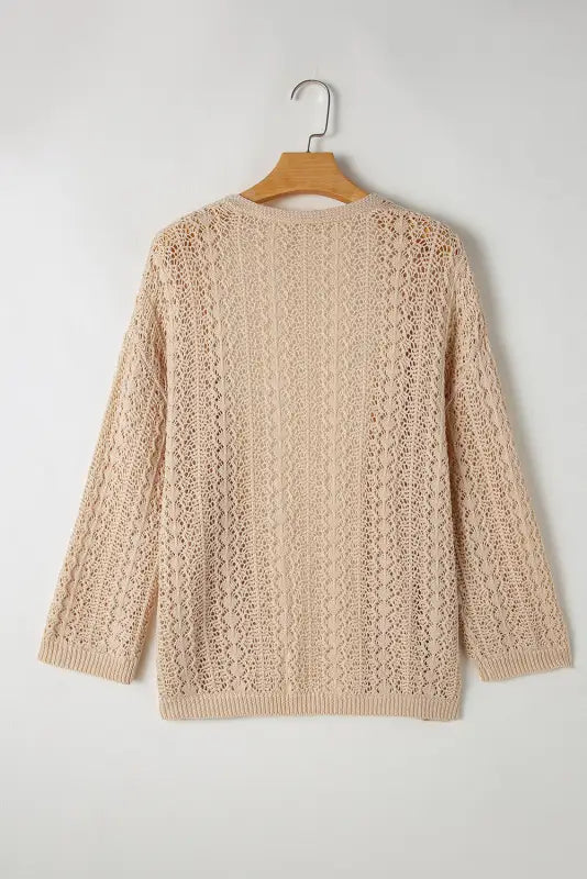 Soft knit open cardigan - cardigans