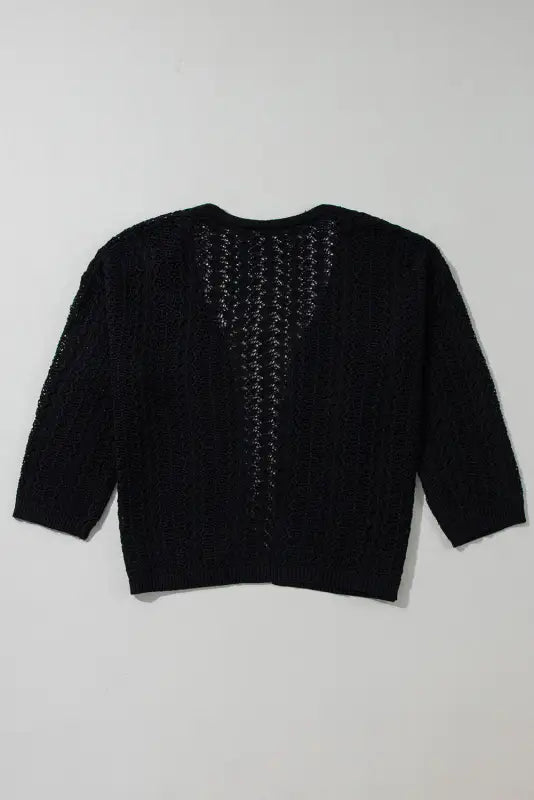 Soft knit open cardigan - cardigans