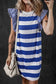 Sooty stripe swirl tunic dress - t shirt dresses