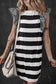 Sooty stripe swirl tunic dress - t shirt dresses