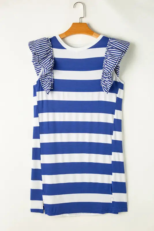 Sooty stripe swirl tunic dress - t shirt dresses