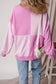 Sorbet shades high low sweatshirt | fashionfitz