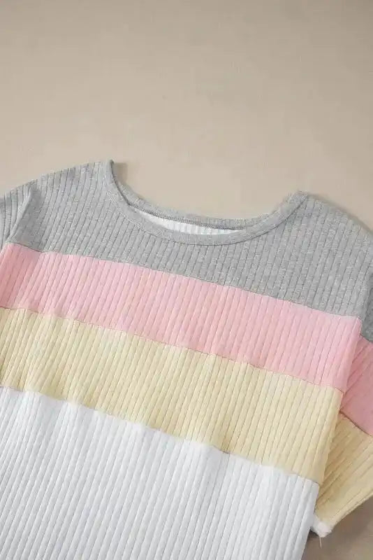 Spectral Stitch Plus Tee - Fashionfitz