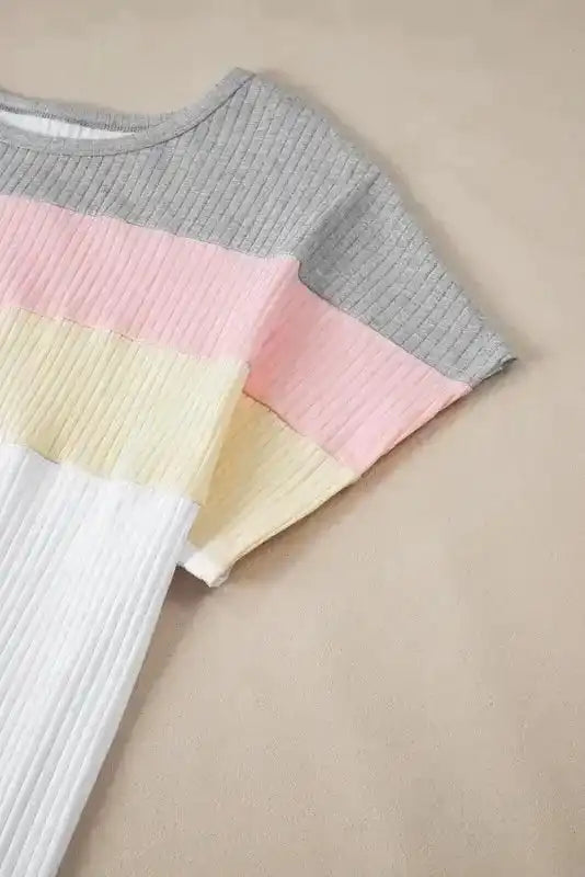 Spectral Stitch Plus Tee - Fashionfitz