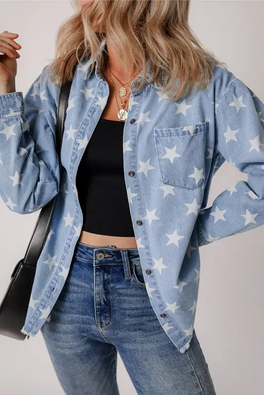 Stardust denim jacket - outerwear/denim jackets