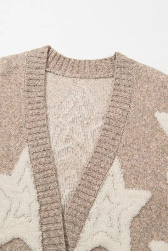 Stellar sherpa cardigan - cardigans