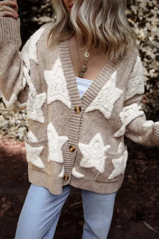 Stellar sherpa cardigan - cardigans