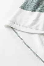 Stripe Oversized Collared Long Sleeve Top - Fashionfitz