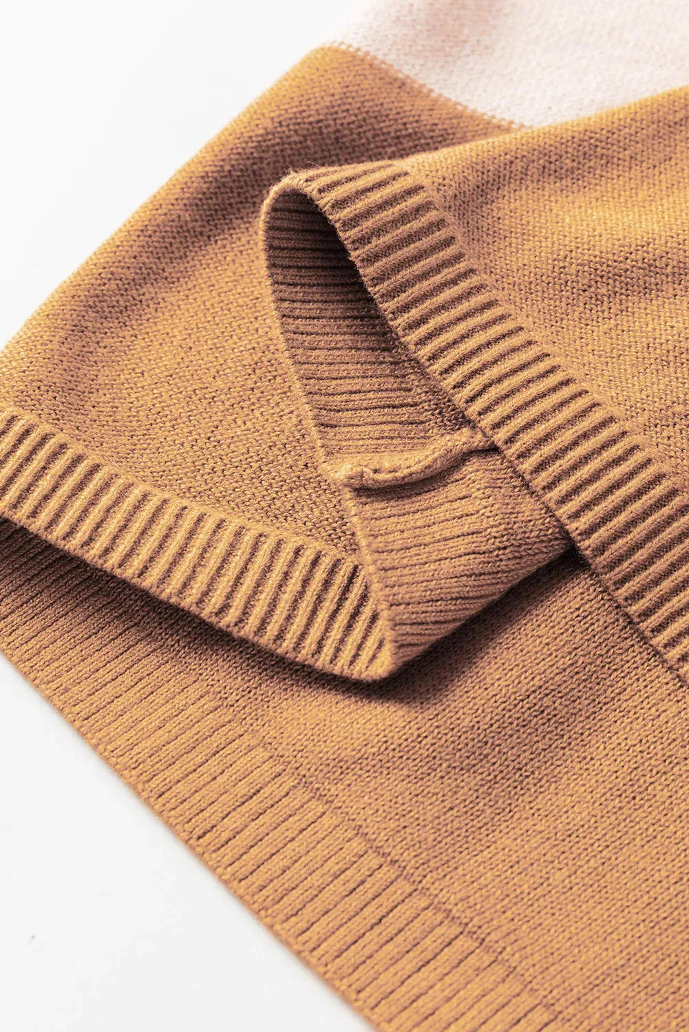 Striped Knit Loose Sweater - Fashionfitz