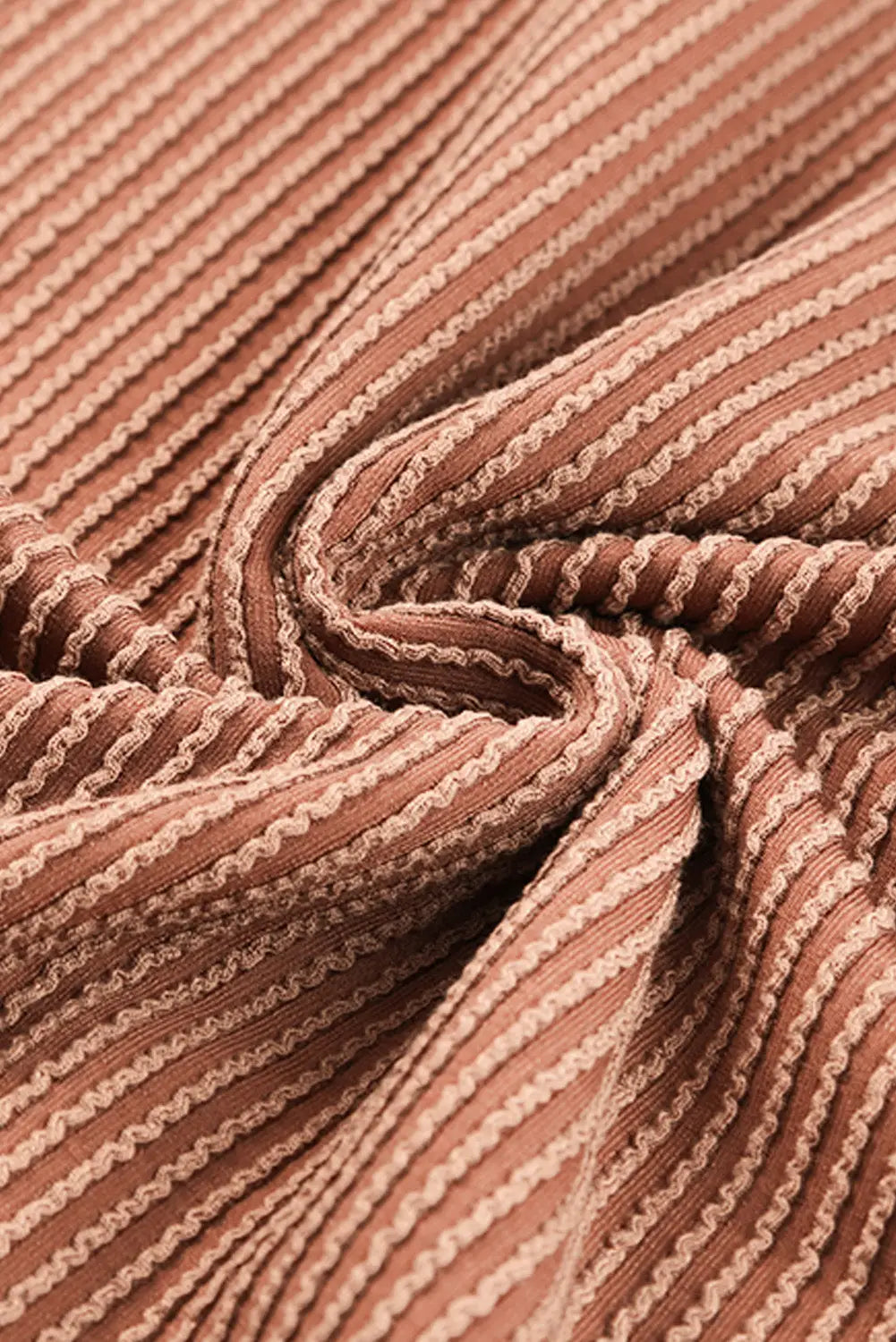 Striped ribbed knit t-shirt shift dress - t-shirt dresses