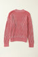 Striped ribbed sweater - sweaters