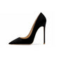 Suede chic stiletto pumps