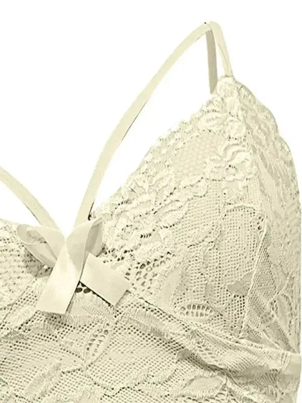 Sultry Moments Lace 2 Piece Lingerie Set - Fashionfitz