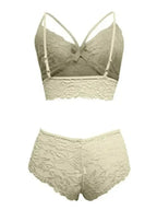 Sultry Moments Lace 2 Piece Lingerie Set - Fashionfitz