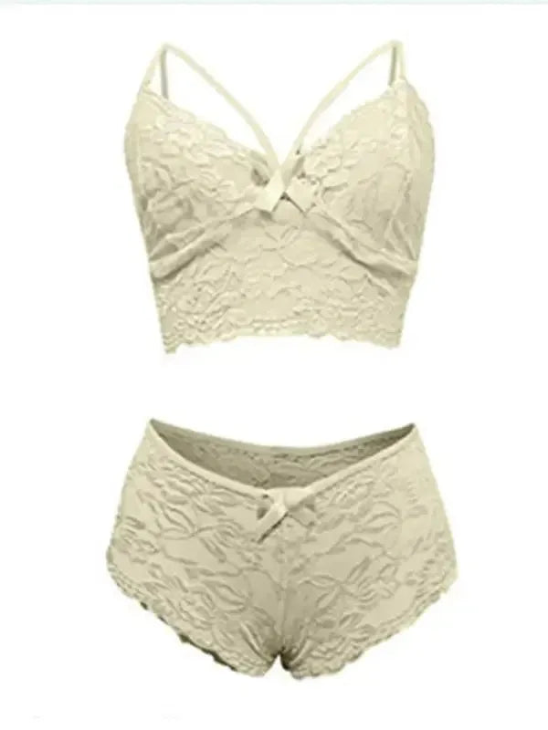 Sultry Moments Lace 2 Piece Lingerie Set - Fashionfitz