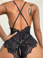Summer Love Lace Teddy Lingerie - Fashionfitz