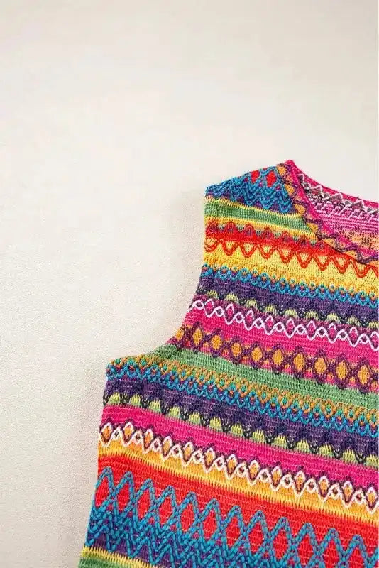 Sunbeam Mosaic Tank Top - Fashionfitz