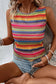 Sunbeam mosaic tank top - tops