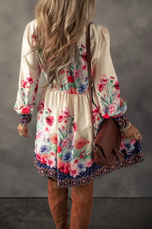 Sunset florals shirt dress | floral dresses | fashionfitz