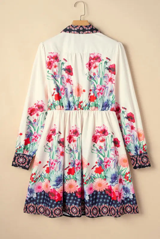 Sunset florals shirt dress | floral dresses | fashionfitz