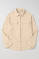 Sunset hues corduroy shacket | cord overshirts & jackets | fashionfitz