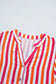 Sunset stripe balloon blouse - chic summer style | fashionfitz