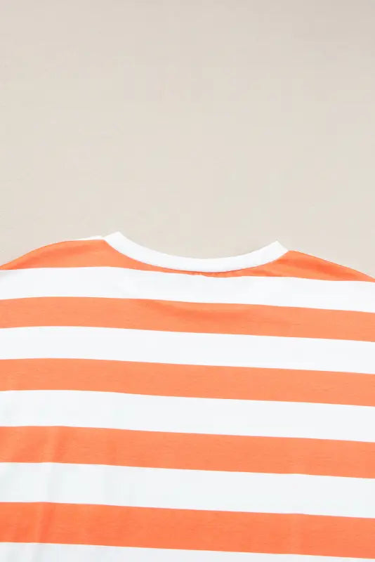 Sunset stripe pocket tee - tops/tops & tees